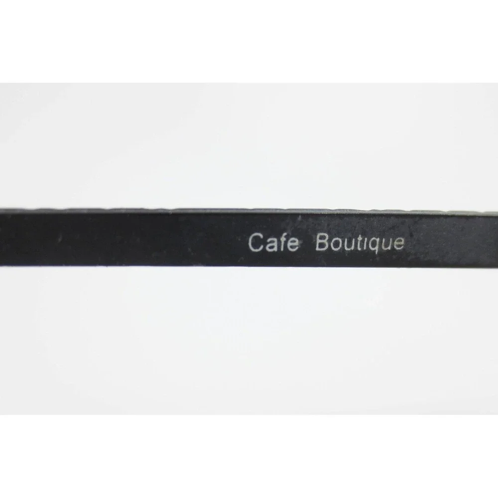 Cafe Boutique CB1063 C3 Eyeglasses Frames Black Textured Cat Eye 53-16-135